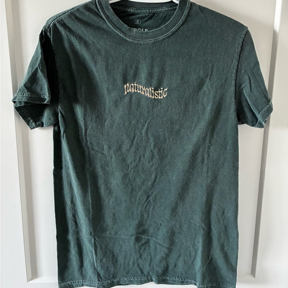 Naturalistic Embroidered Tee